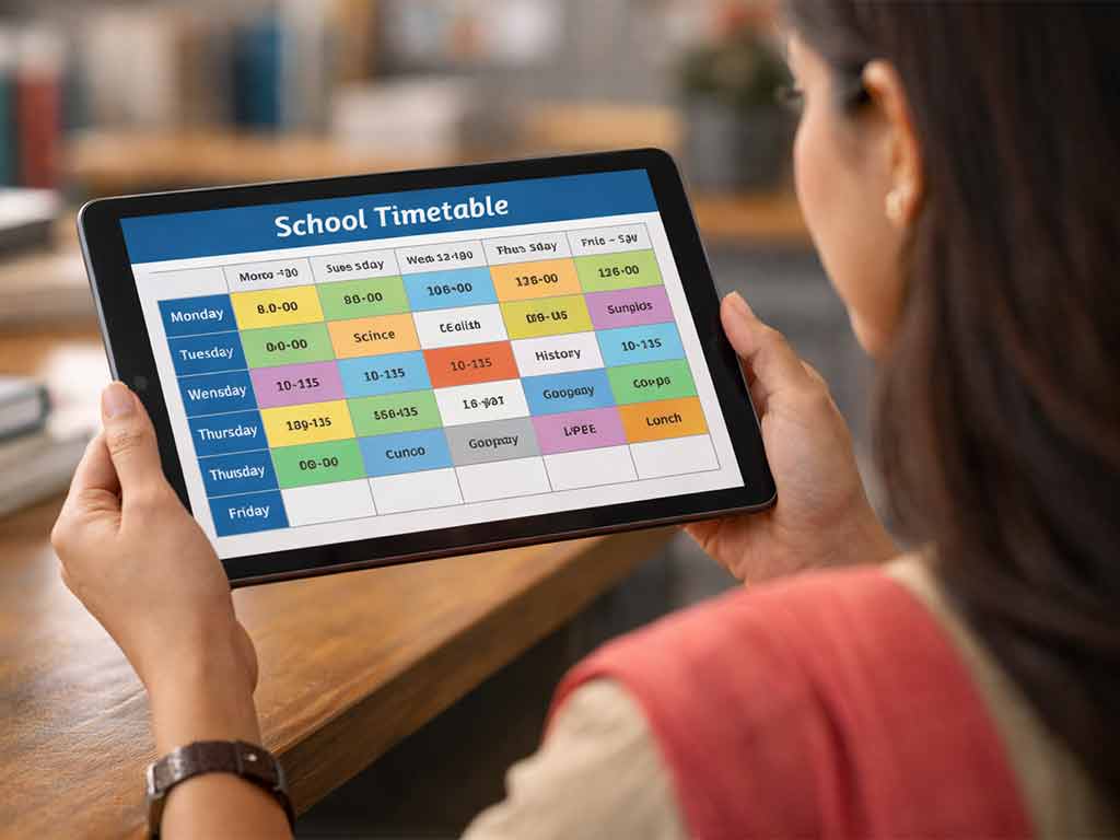 school timetable management system