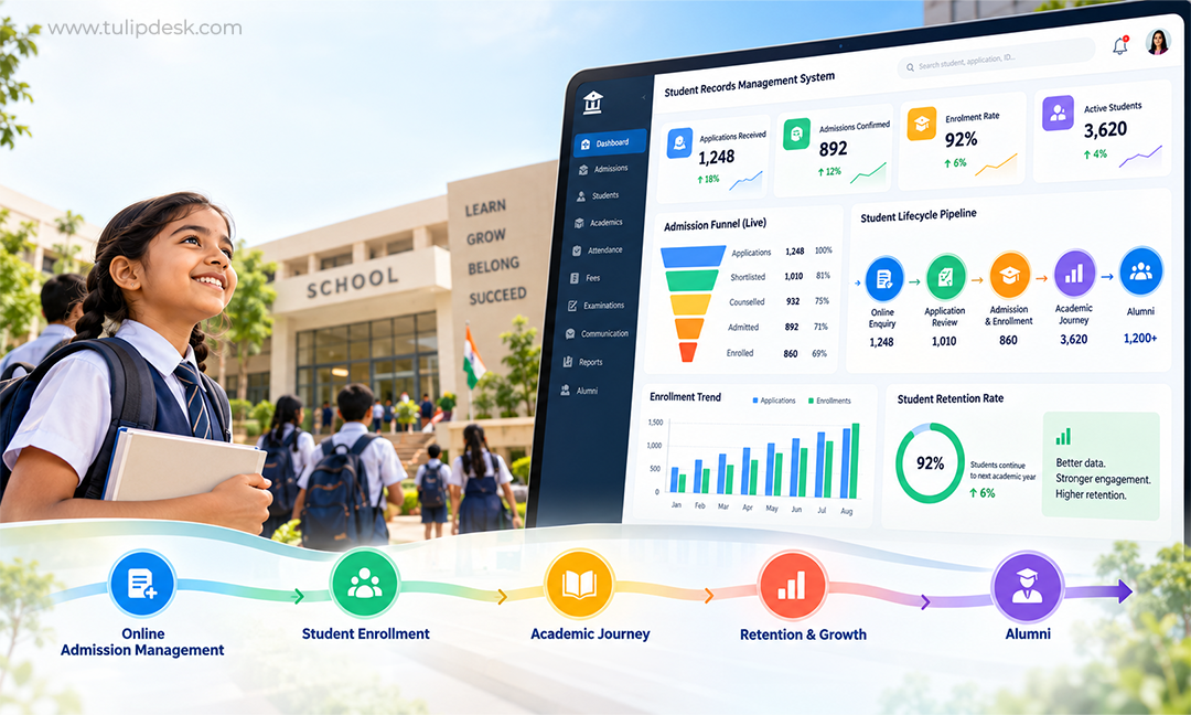 How a Complete Student Records Management System Stops Enrollment Drops